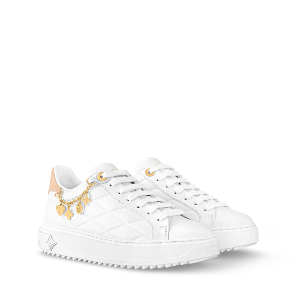 Men's Louis Vuitton Time Out White Sneakers