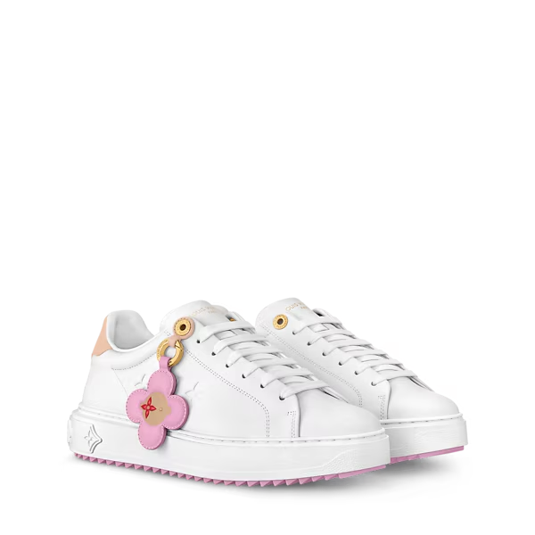 Men's Louis Vuitton Time Out White Sneakers