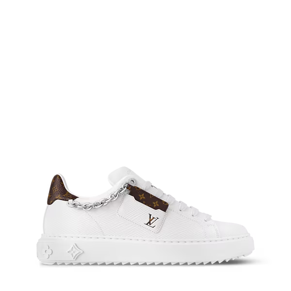 Men's Louis Vuitton Time Out White Sneakers