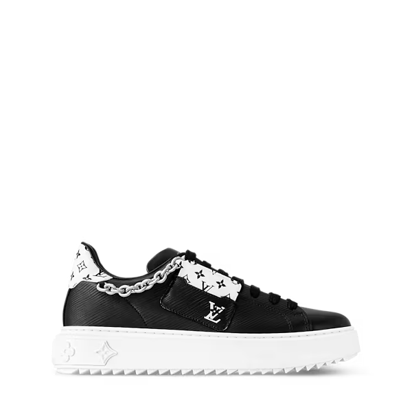 Men's Louis Vuitton Time Out Black Sneakers
