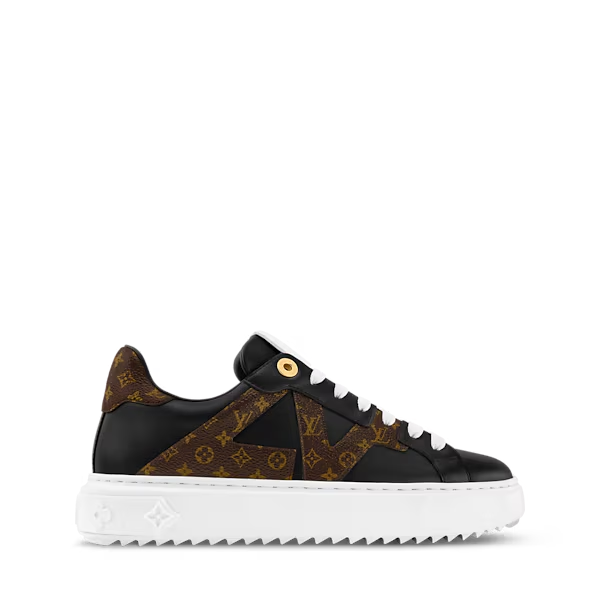 Men's Louis Vuitton Time Out Black Sneakers