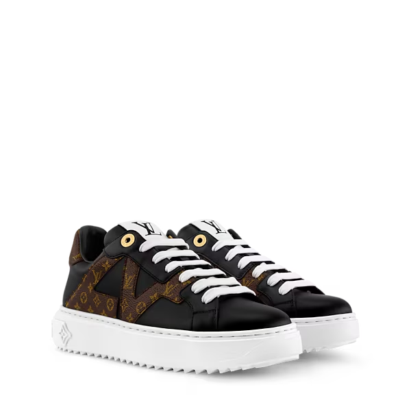 Men's Louis Vuitton Time Out Black Sneakers