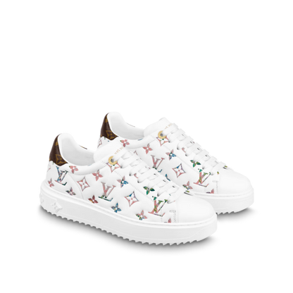 Men's Louis Vuitton Time Out White Sneakers