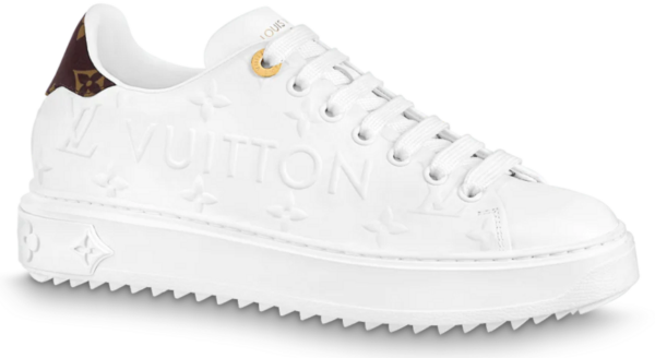 Men's Louis Vuitton Time Out White Sneakers
