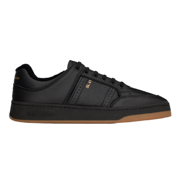 Men's Saint Laurent Low Top Black Sneakers