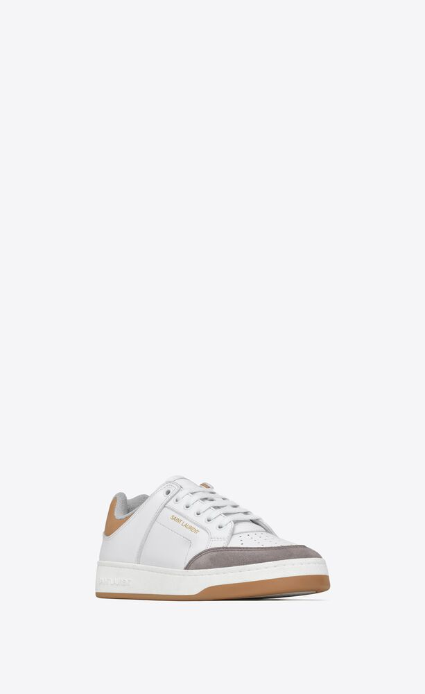 Men's Saint Laurent Low Top White Sneakers