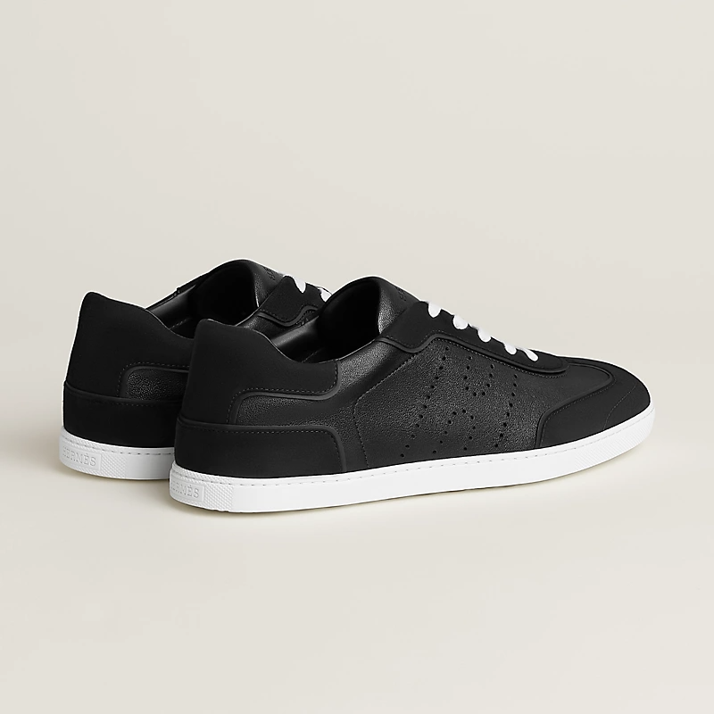 Men's Hermès Match Black Sneakers