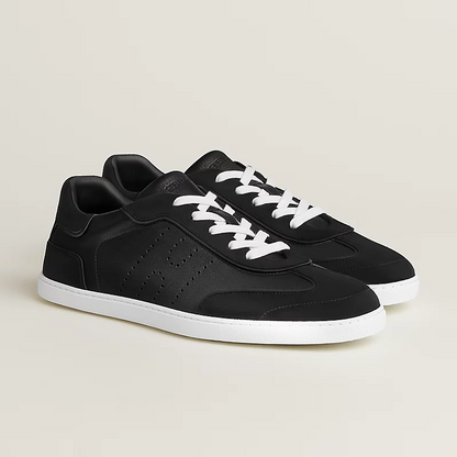 Men's Hermès Match Black Sneakers