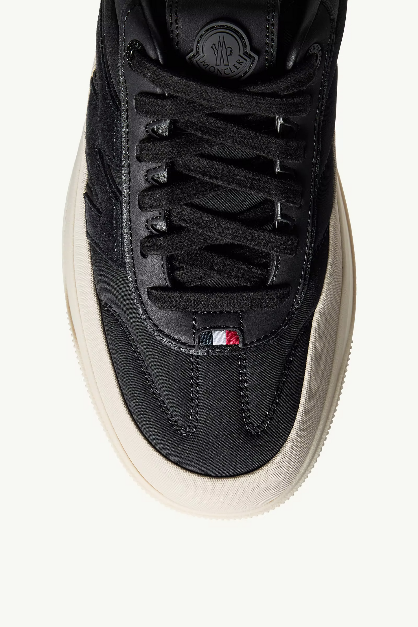 Men's Moncler Altive Leather Black Sneakers