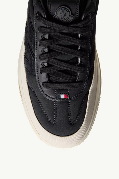Men's Moncler Altive Leather Black Sneakers