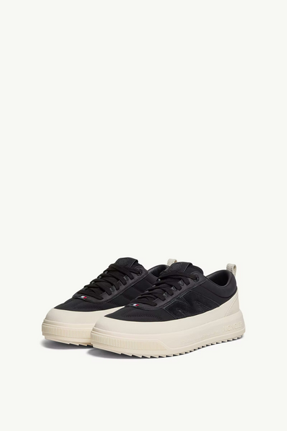 Men's Moncler Altive Leather Black Sneakers