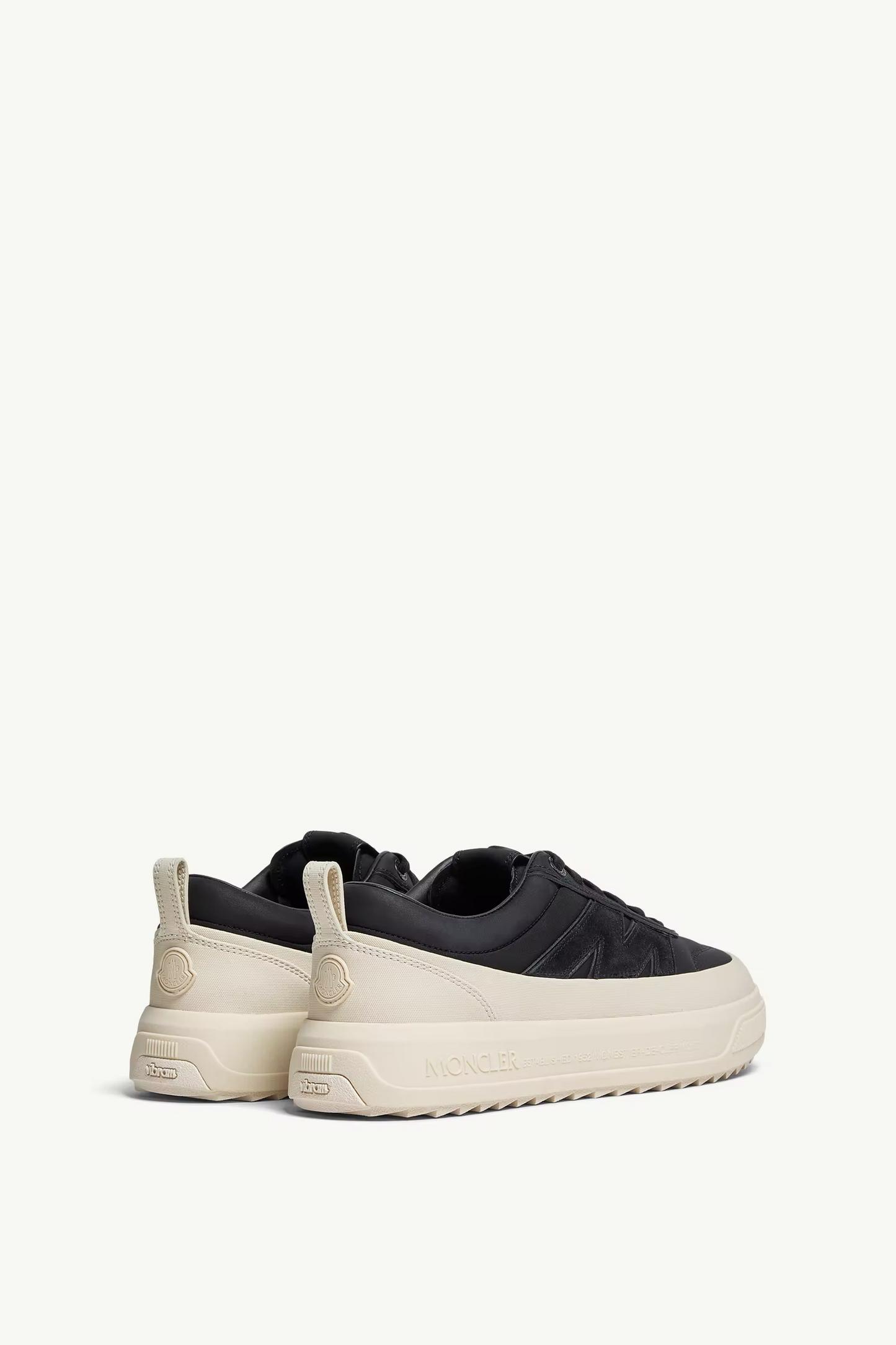 Men's Moncler Altive Leather Black Sneakers