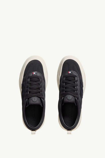 Men's Moncler Altive Leather Black Sneakers