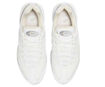 Men's  Nike Air Max 95 White Beige Grey Shoes