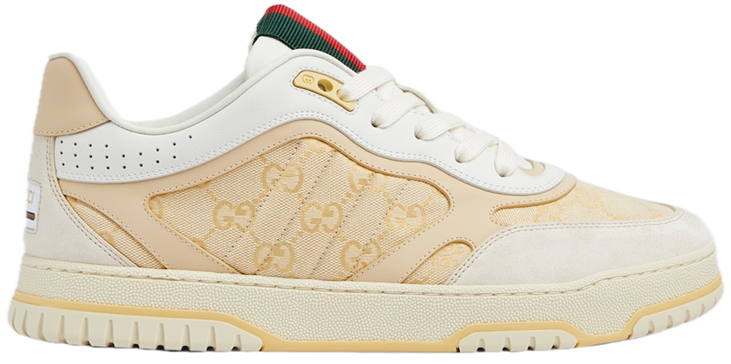 Men's Gucci Re-Web GG Canvas - Light Beige Sneakers