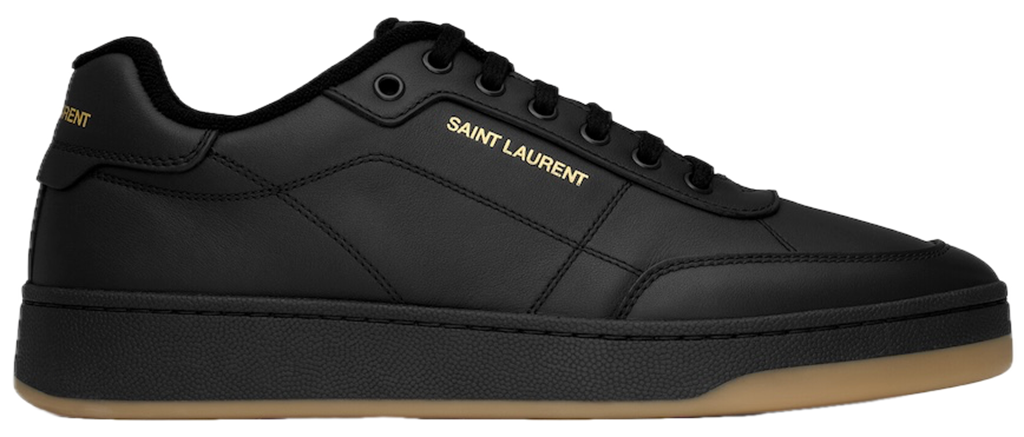 Men's Saint Laurent Low Top Black Sneakers