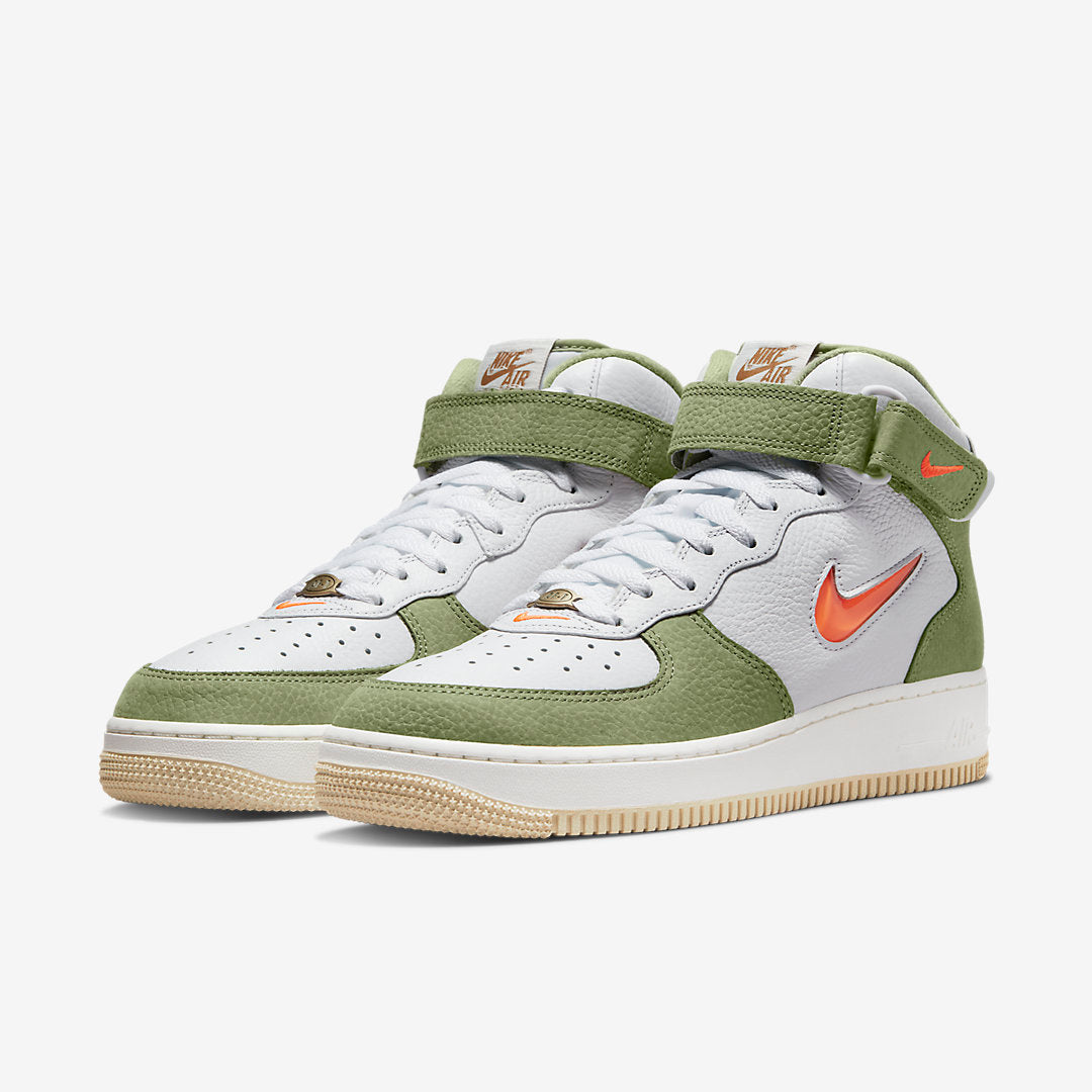Men's Nike Air Force 1 Mid Olive Green Shoes