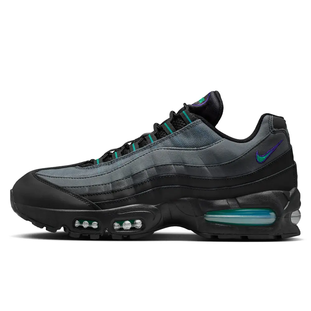 Men's Nike Air Max 95 Black Grape Shoes