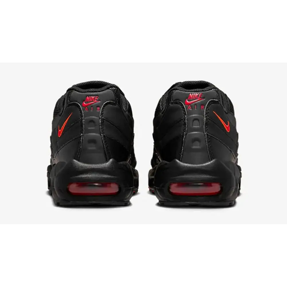 Men's Nike Air Max 95 Black Firey Orange Shoes