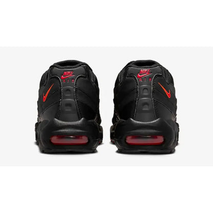 Men's Nike Air Max 95 Black Firey Orange Shoes