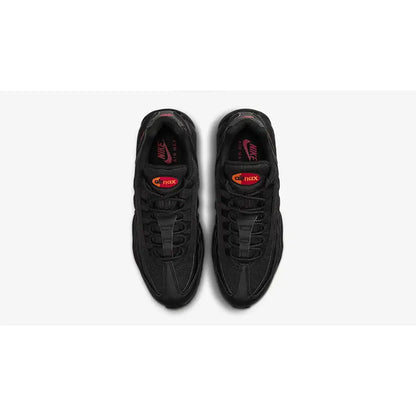 Men's Nike Air Max 95 Black Firey Orange Shoes