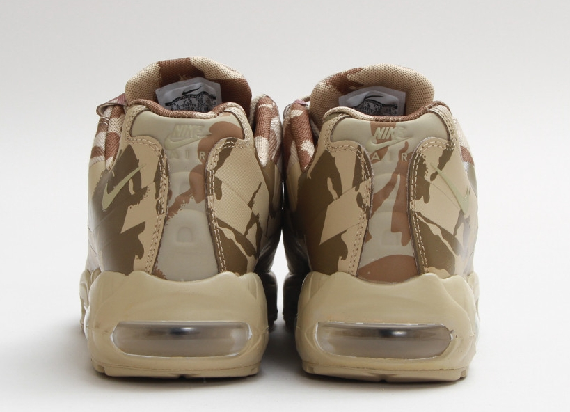 Men's Nike Air Max 95 Desert Tan Brown Camo Shoes