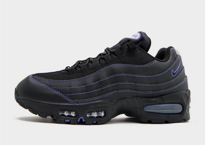 Men's Nike Air Max 95 Black Purple Shoes