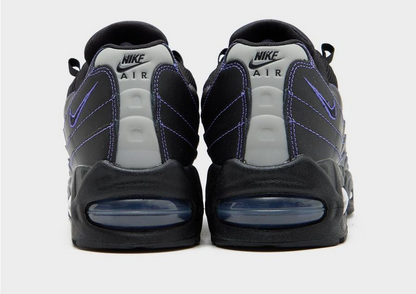 Men's Nike Air Max 95 Black Purple Shoes