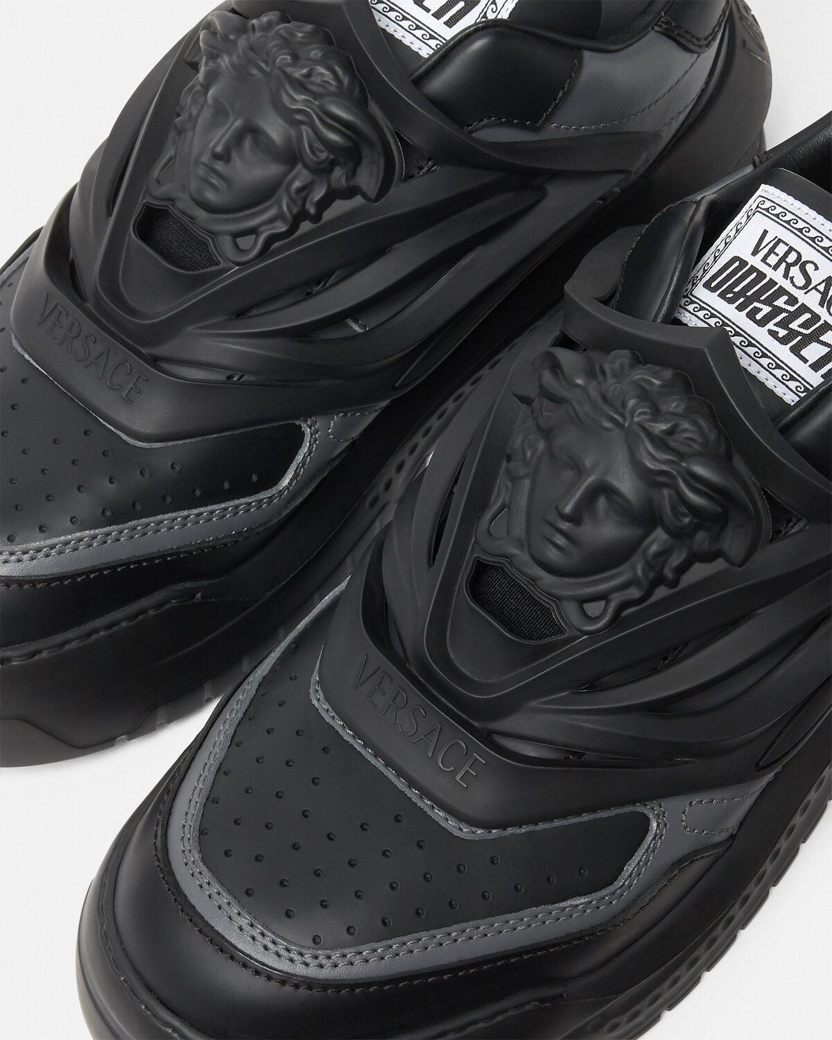 Men's Versace Odissea Trainers Black Sneakers