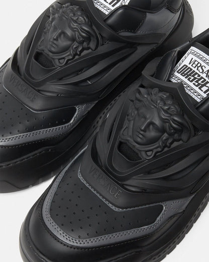 Men's Versace Odissea Trainers Black Sneakers