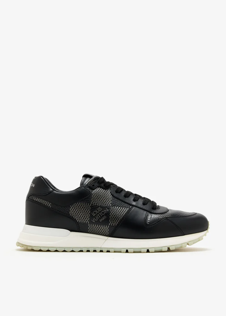 Men's Louis Vuitton Run Away Black Sneakers