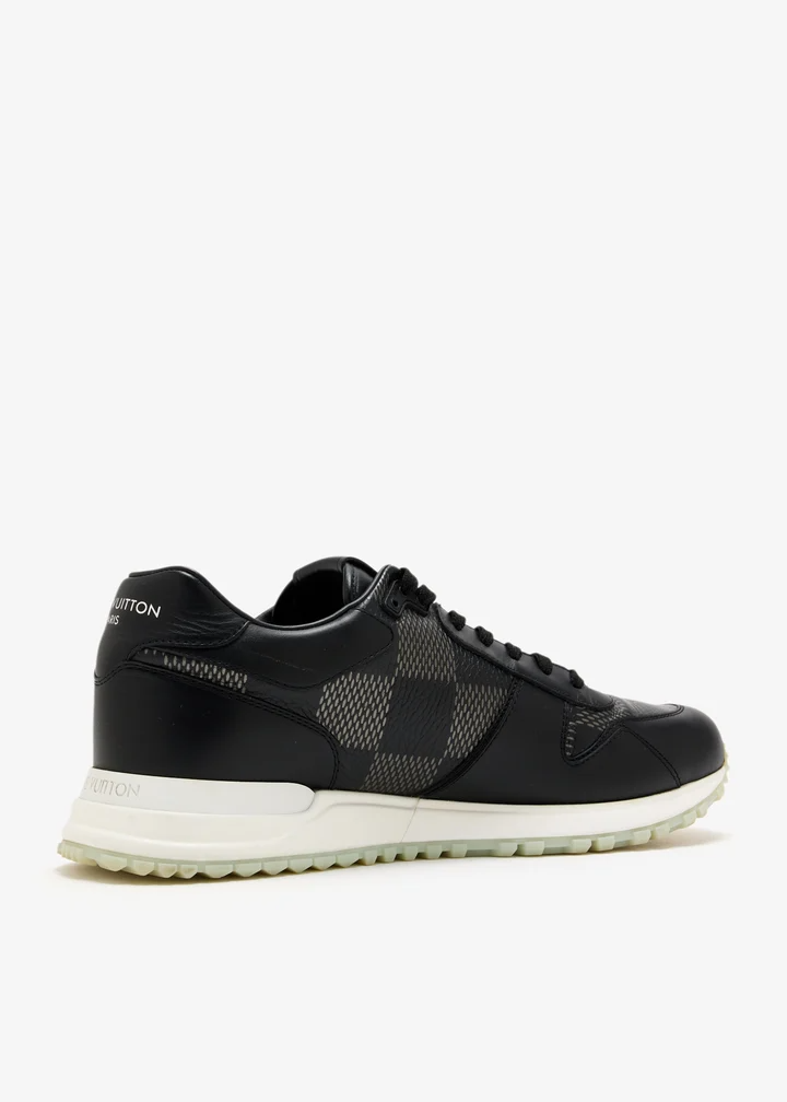Men's Louis Vuitton Run Away Black Sneakers