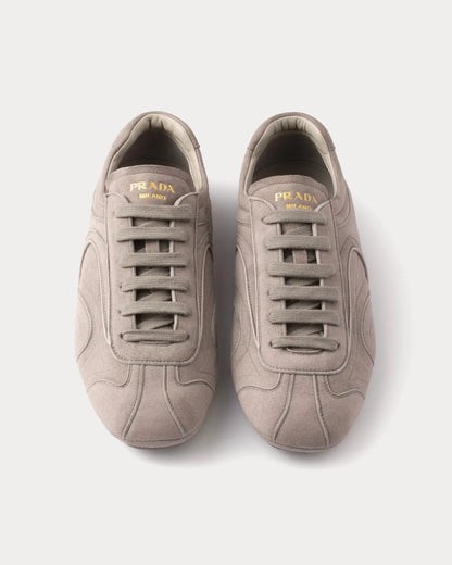 Men's Prada Montecarlo Re-Edition 2005 Leather Cloudy Grey Sneakers
