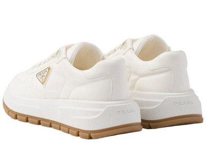 Men's Prada Montecarlo Re-Edition 2005 Leather Ivory Gum Sneakers