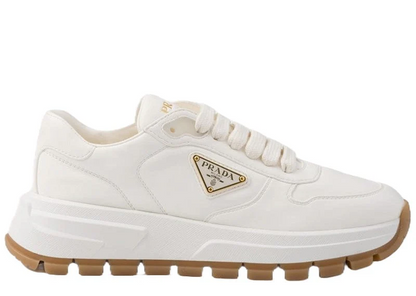 Men's Prada Montecarlo Re-Edition 2005 Leather Ivory Gum Sneakers