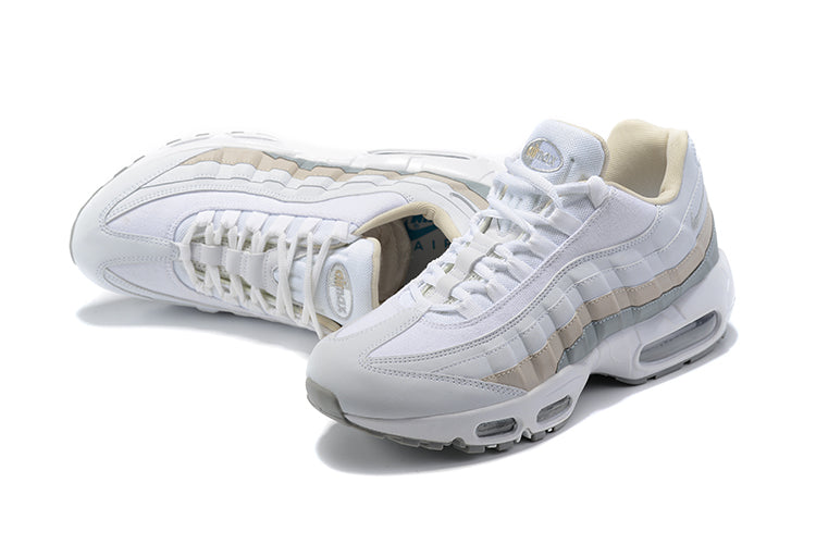 Men's Nike Air Max 95 Grey & White Shoes