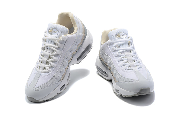 Men's Nike Air Max 95 Grey & White Shoes