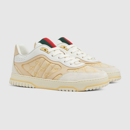 Men's Gucci Re-Web GG Canvas - Light Beige Sneakers