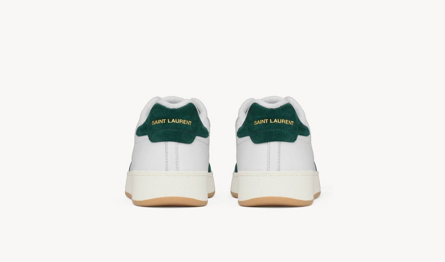Men's Saint Laurent Low Top White Sneakers
