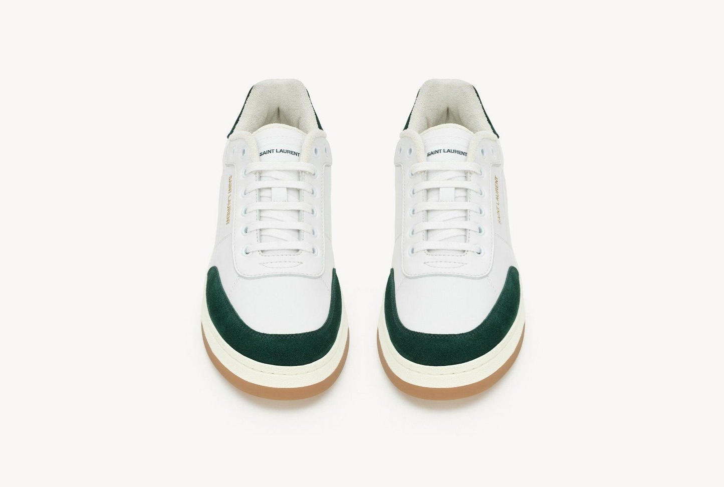 Men's Saint Laurent Low Top White Sneakers