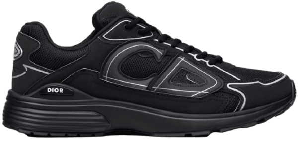 Men's Dior x Stone Island B30 Black Mesh Sneaker