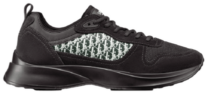 Men's Dior B25 Runner Black Suede Dior Sneakers