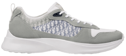 Men's Dior B25 Runner Gray Suede Dior Sneakers