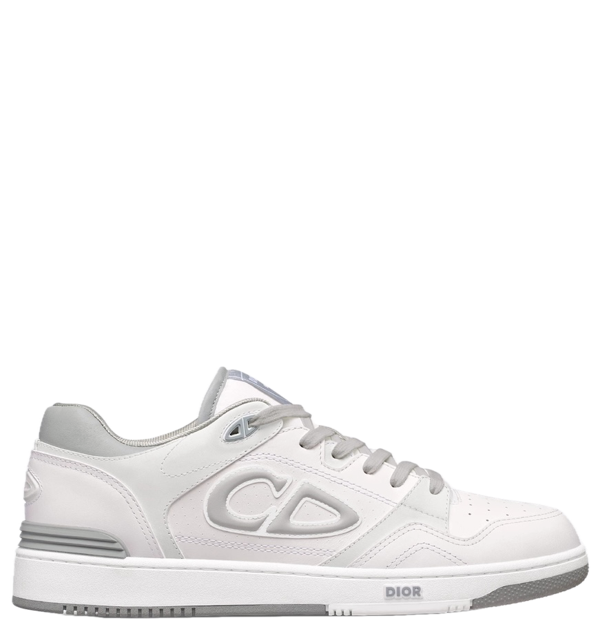 Men's Dior B57 Low-Top White Sneakers