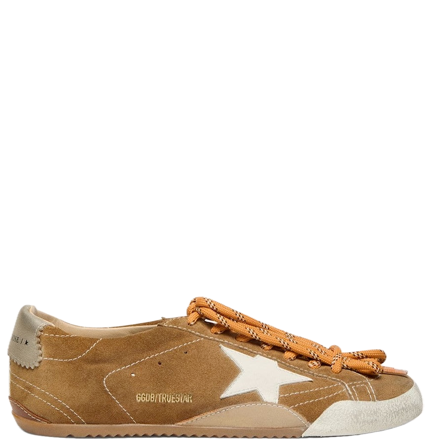 Men's Golden Goose Deluxe Brand Super-Star Tobacco Sneakers