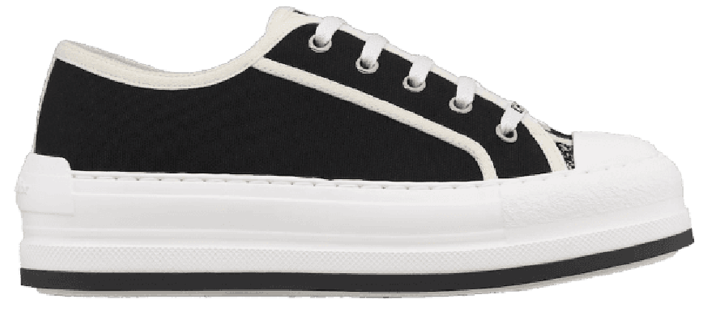 Men's Dior Walk’n’Dior Platform Black Sneakers