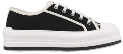 Men's Dior Walk’n’Dior Platform Black Sneakers