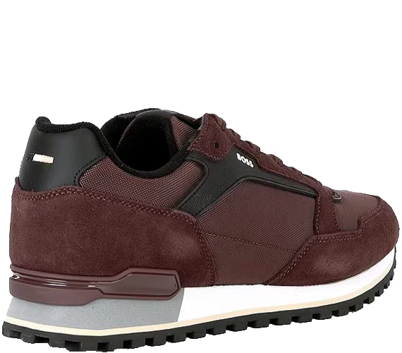Men’s BOSS Parkour-L Runn Burgundy Sneaker