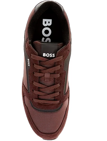 Men’s BOSS Parkour-L Runn Burgundy Sneaker