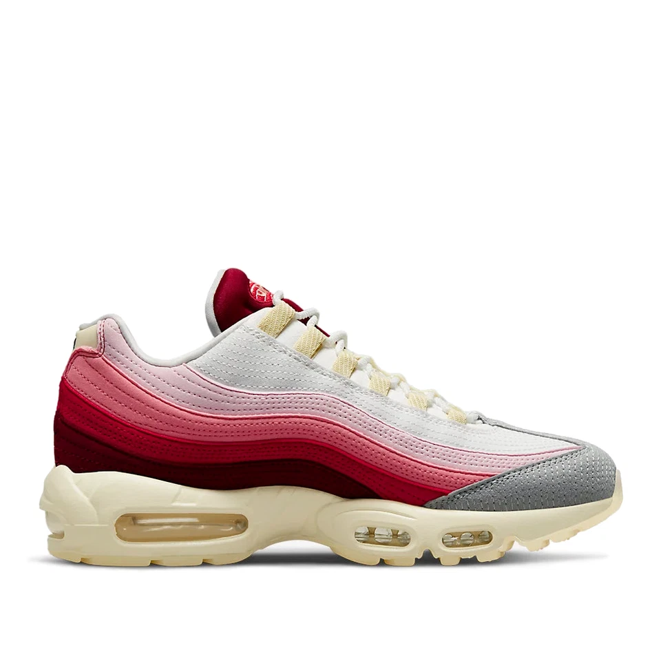 Men's Nike Air Max 95 Red Summit White Shoes